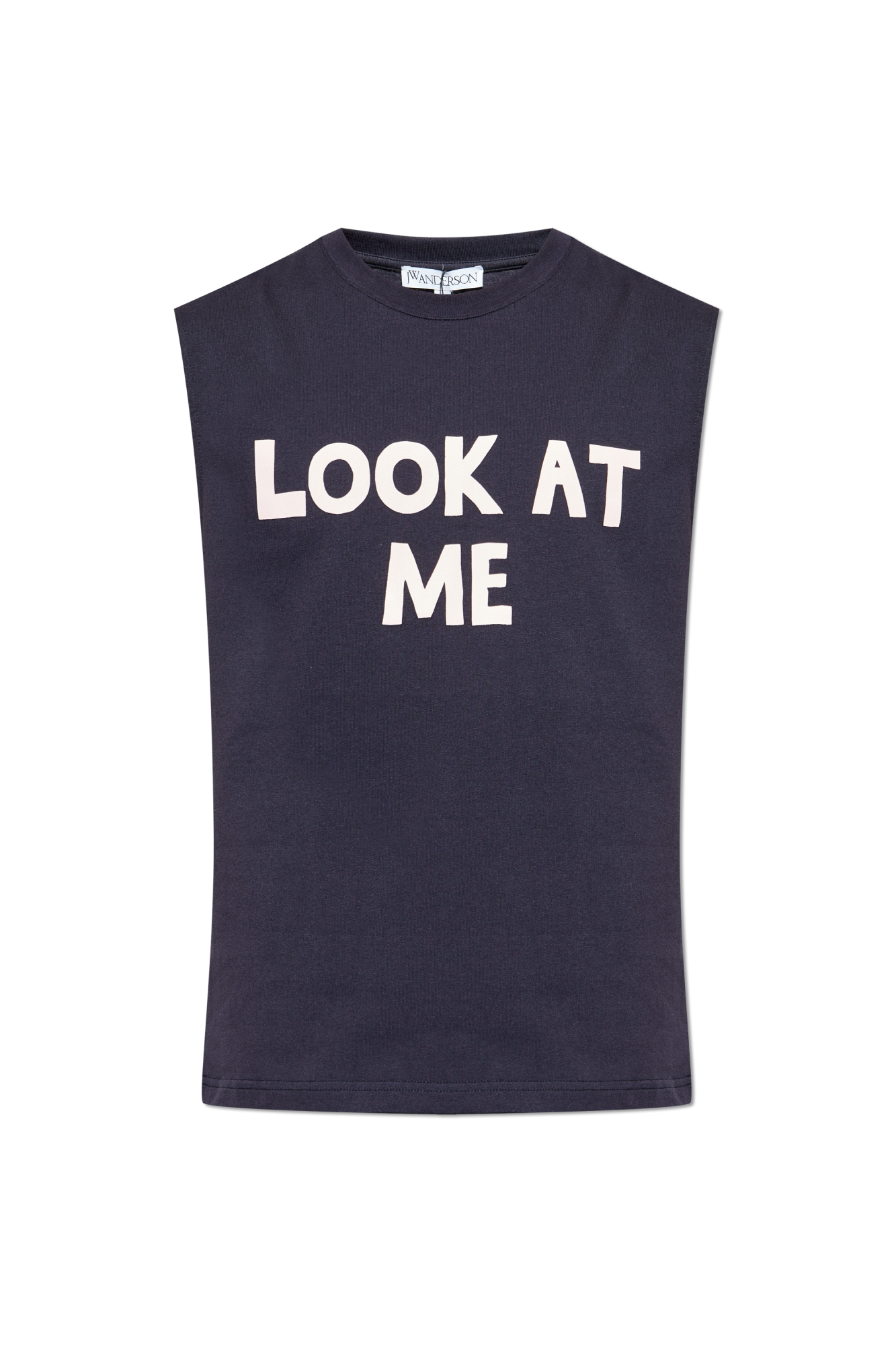 Tシャツ・カットソー JW ANDERSON Men T-shirt Navy JO0257PG1510 898 jw anderson t-shirt mananchor embroidery t-shirt